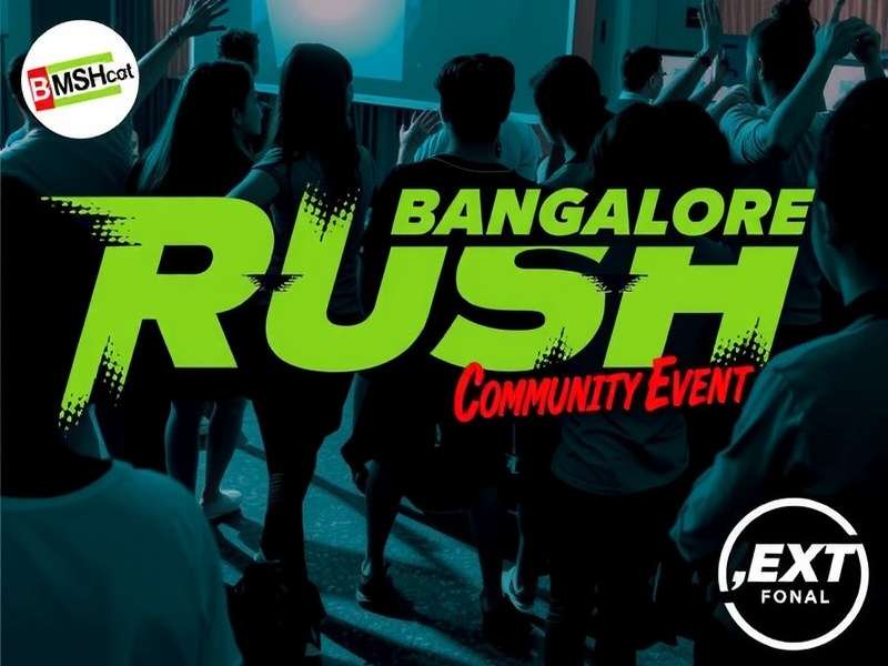 Indian Players Celebrating Bangalore Rush Bangalore Rush Community Event
