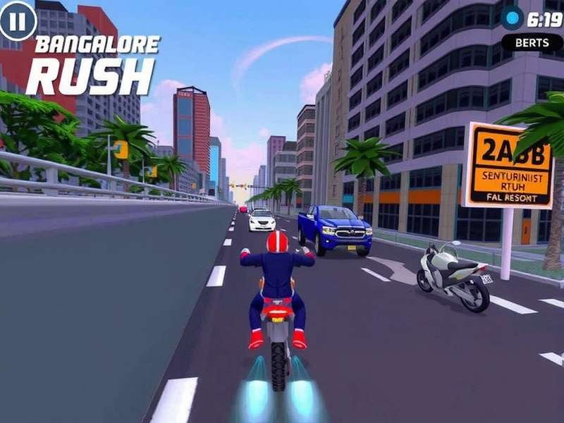 Bangalore Rush in Action Bangalore Rush Gameplay Screenshot